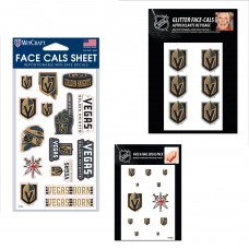 Vegas Golden Knights WinCraft 4 x 7 Waterless Tattoos Set Vegas Golden Knights WinCraft 4 x 7 Waterless Tattoos Set