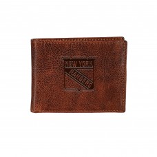 New York Rangers Bi-Fold Leather Passcase Wallet New York Rangers Bi-Fold Leather Passcase Wallet