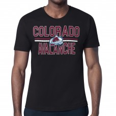 Футболка Colorado Avalanche Starter Black Mesh Look Team Name
