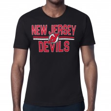 Футболка New Jersey Devils Starter Black Mesh Look Team Name