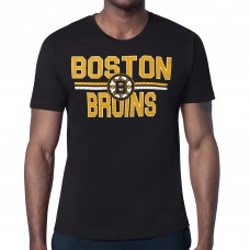 Футболка Boston Bruins Starter Black Mesh Look Team Name