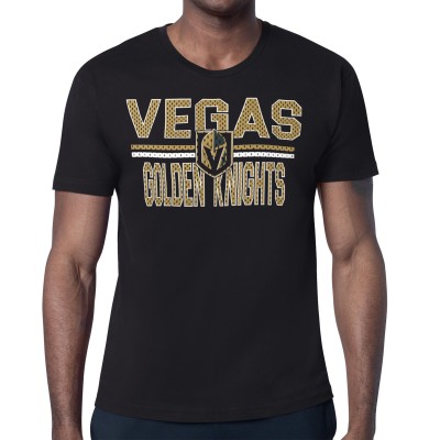 Футболка Vegas Golden Knights Starter Black Mesh Look Team Name