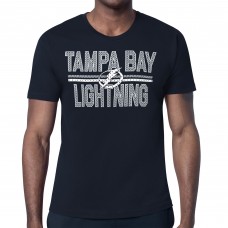 Футболка Tampa Bay Lightning Starter Navy Mesh Look Team Name Футболка Tampa Bay Lightning Starter Navy Mesh Look Team Name