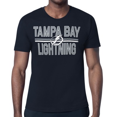 Футболка Tampa Bay Lightning Starter Navy Mesh Look Team Name