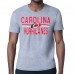Футболка Carolina Hurricanes Starter Heather Gray Mesh Look Team Name
