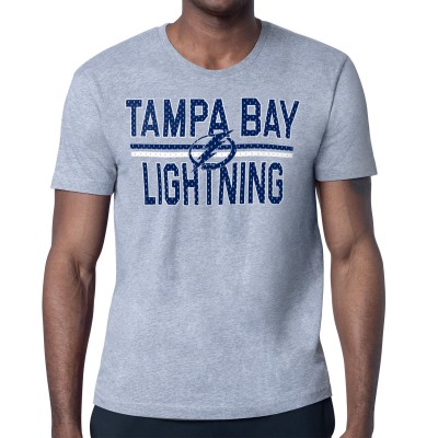 Футболка Tampa Bay Lightning Starter Heather Gray Mesh Look Team Name