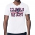 Футболка Columbus Blue Jackets Starter Mesh Look Team Name - White