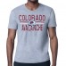 Футболка Colorado Avalanche Starter Heather Gray Mesh Look Team Name