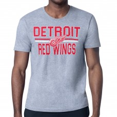 Футболка Detroit Red Wings Starter Mesh Look Team Name - Heather Gray Футболка Detroit Red Wings Starter Mesh Look Team Name - Heather Gray