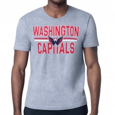 Футболка Washington Capitals Starter Mesh Look Team Name - Heather Gray