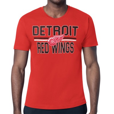 Футболка Detroit Red Wings Starter Mesh Look Team Name - Red