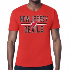 Футболка New Jersey Devils Starter Red Mesh Look Team Name