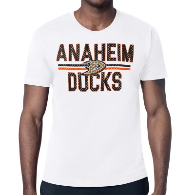 Футболка Anaheim Ducks Starter White Mesh Look Team Name