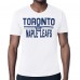 Toronto Maple Leafs Starter White Mesh Look Team Name T-Shirt