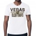 Vegas Golden Knights Starter White Mesh Look Team Name T-Shirt