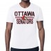 Ottawa Senators Starter White Mesh Look Team Name T-Shirt Ottawa Senators Starter White Mesh Look Team Name T-Shirt