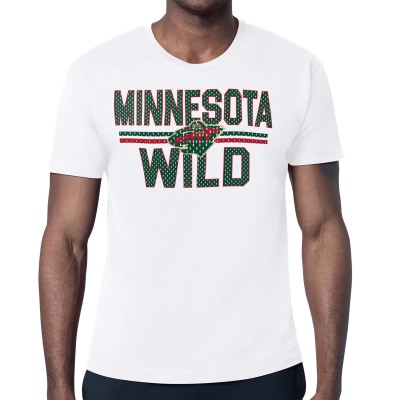 Футболка Minnesota Wild Starter White Mesh Look Team Name