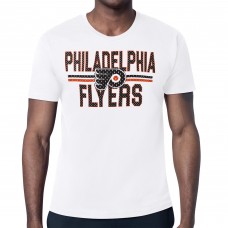 Футболка Philadelphia Flyers Starter White Mesh Look Team Name