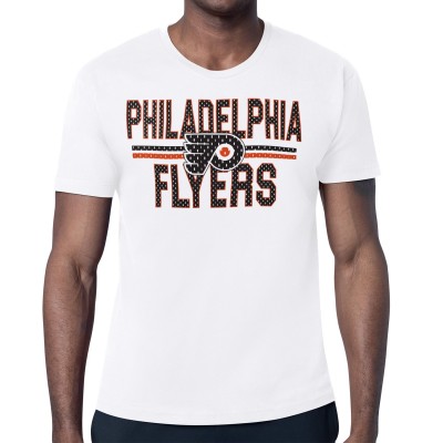 Футболка Philadelphia Flyers Starter White Mesh Look Team Name