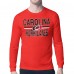 Футболка с длинным рукавом Carolina Hurricanes Starter Red Mesh Look Team Name