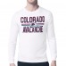 Футболка с длинным рукавом Colorado Avalanche Starter White Mesh Look Team Name