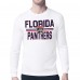 Футболка с длинным рукавом Florida Panthers Starter Team Wordmark & Logo - White
