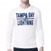 Футболка Tampa Bay Lightning Starter White Mesh Look Team Name Long Sleeve