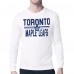 Футболка с длинным рукавом Toronto Maple Leafs Starter White Mesh Look Team Name