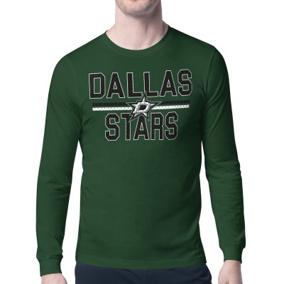 Футболка с длинным рукавом Dallas Stars Starter Mesh Look Team Name - Green