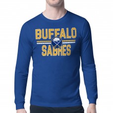 Футболка с длинным рукавом Buffalo Sabres Starter Royal Mesh Look Team Name