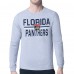 Футболка с длинным рукавом Florida Panthers Starter Mesh Look Team Name Logo - Heather Gray Футболка с длинным рукавом Florida Panthers Starter Mesh Look Team Name Logo - Heather Gray