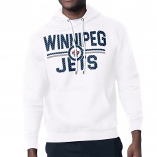 Толстовка Winnipeg Jets Starter Mesh Look Team Name Logo Tri-Blend - White