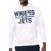 Толстовка Winnipeg Jets Starter Mesh Look Team Name Logo Tri-Blend - White