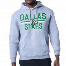 Толстовка Dallas Stars Starter Mesh Look Team Name Logo Tri-Blend - Heather Gray