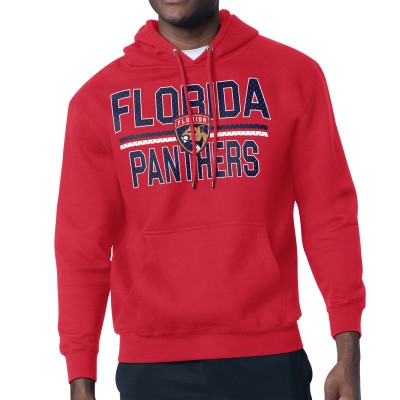 Толстовка Florida Panthers Starter Mesh Look Team Name Logo Tri-Blend - Red