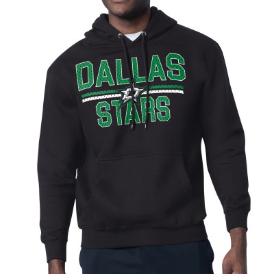 Толстовка Dallas Stars Starter Mesh Look Team Name Logo Tri-Blend - Black
