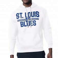 Толстовка St. Louis Blues Starter Mesh Look Team Name Logo Tri-Blend - White