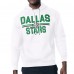 Толстовка Dallas Stars Starter Mesh Look Team Name Logo Tri-Blend - White