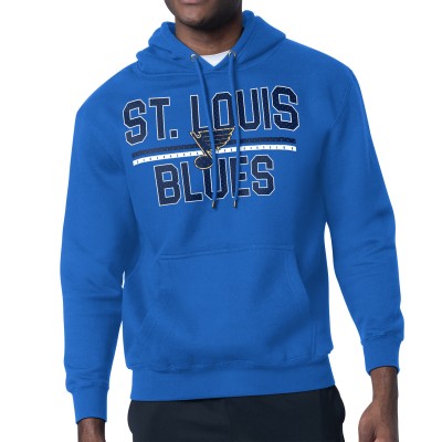 Толстовка St. Louis Blues Starter Mesh Look Team Name Logo Tri-Blend - Blue