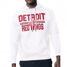 Толстовка Detroit Red Wings Starter Mesh Look Team Name Logo Tri-Blend - White
