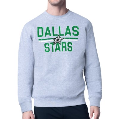 Кофта Dallas Stars Starter Mesh Look Team Name Logo - Heather Gray