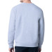 Seattle Kraken Starter Heather Gray Mesh Look Team Name Logo Pullover Sweatshirt