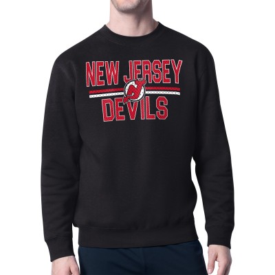 Кофта New Jersey Devils Starter Black Mesh Look Team Name Logo