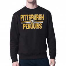 Кофта Pittsburgh Penguins Starter Black Mesh Look Team Name Logo