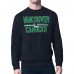 Vancouver Canucks Starter Navy Mesh Look Team Name Logo Pullover Sweatshirt
