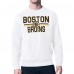 Кофта Boston Bruins Starter White Mesh Look Team Name Logo