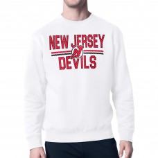 Кофта New Jersey Devils Starter White Mesh Look Team Name Logo