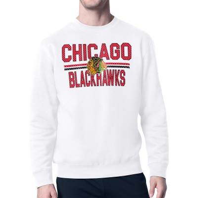 Кофта Chicago Blackhawks Starter Mesh Look Team Name Logo - White