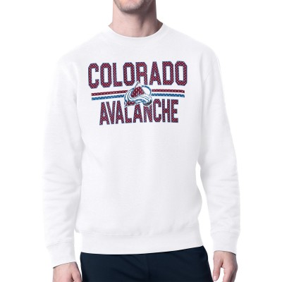 Кофта Colorado Avalanche Starter White Mesh Look Team Name Logo