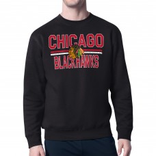 Кофта Chicago Blackhawks Starter Mesh Look Team Name Logo - Black